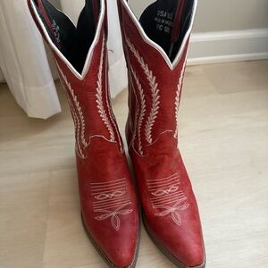 Red Western Cowboy Boots